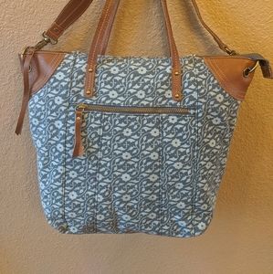 Lucky Brand Canvas Shoulder Bag - Large - Travel